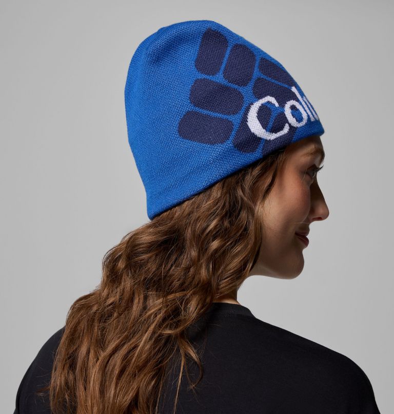 Columbia Heat III Beanie, Color: Mountain Blue, Columbia Jacquard, image 6
