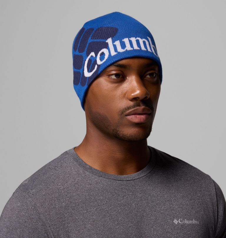 Columbia Heat III Beanie, Color: Mountain Blue, Columbia Jacquard, image 7