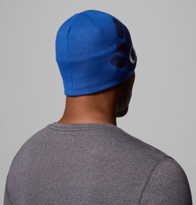 Columbia Heat III Beanie, Color: Mountain Blue, Columbia Jacquard, image 4