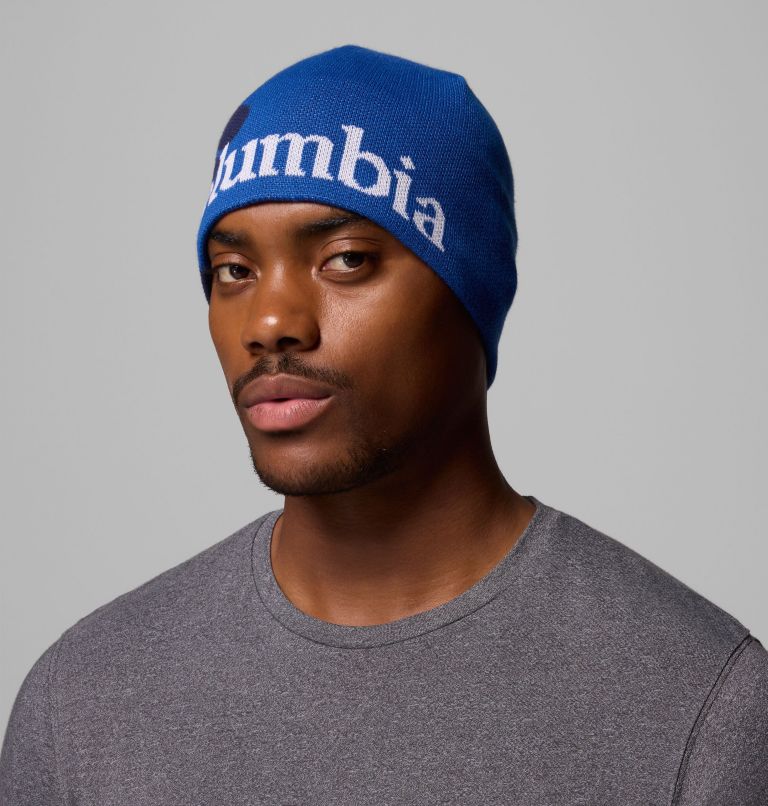 Columbia Heat III Beanie, Color: Mountain Blue, Columbia Jacquard, image 3