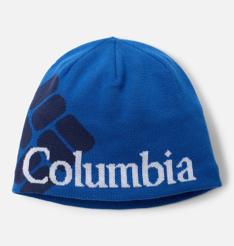 Columbia Heat III Beanie, Color: Mountain Blue, Columbia Jacquard, image 1