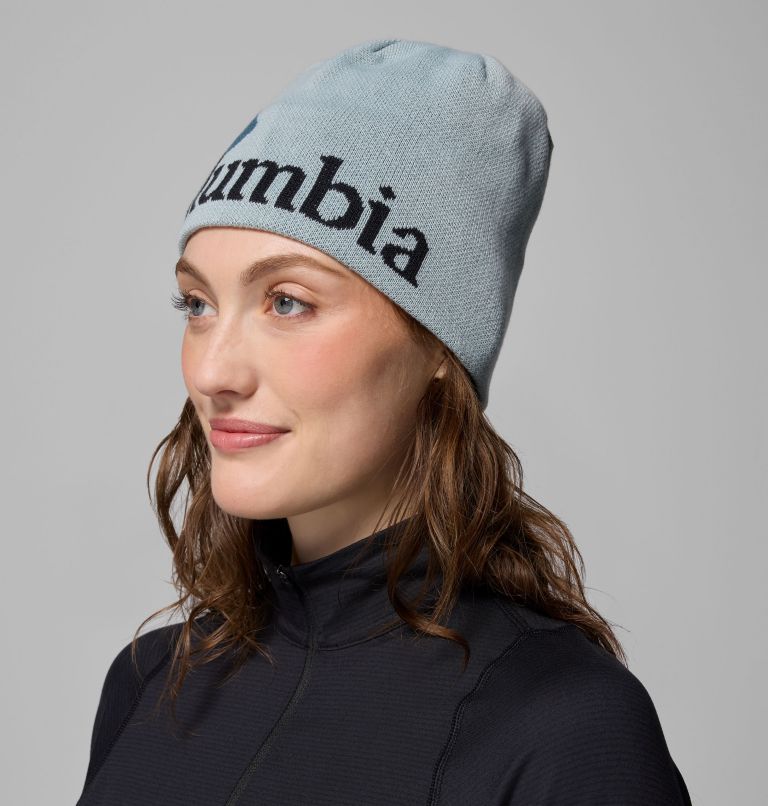Columbia Heat III Beanie, Color: Crushed Blue, Columbia Jacquard, image 5