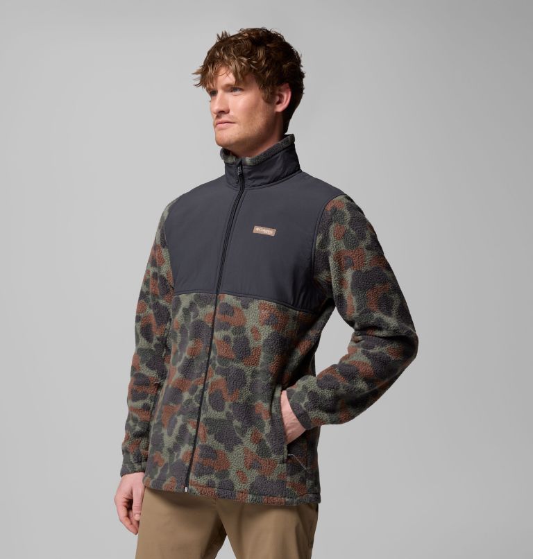 Manteau en sherpa PHG pour homme, Color: Tobacco Deltahunter Camo, Shark, image 4