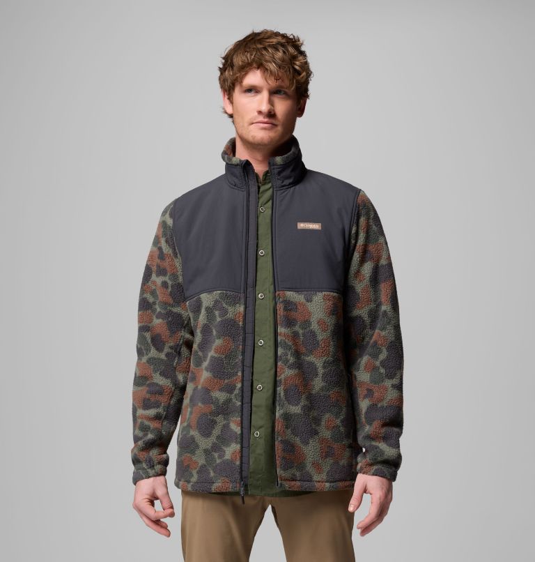 Manteau en sherpa PHG pour homme, Color: Tobacco Deltahunter Camo, Shark, image 5