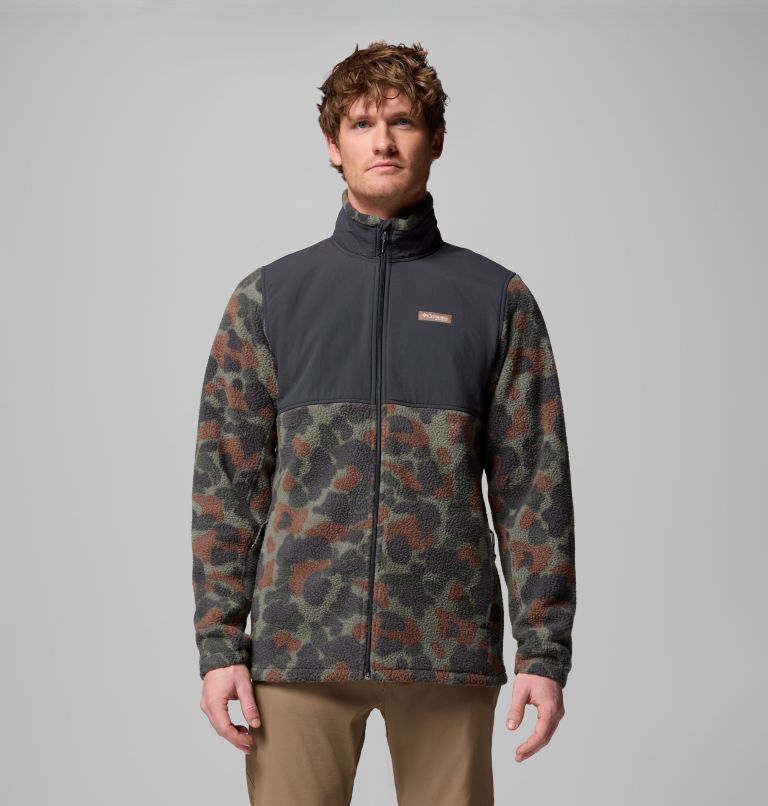 Manteau en sherpa PHG pour homme, Color: Tobacco Deltahunter Camo, Shark, image 1