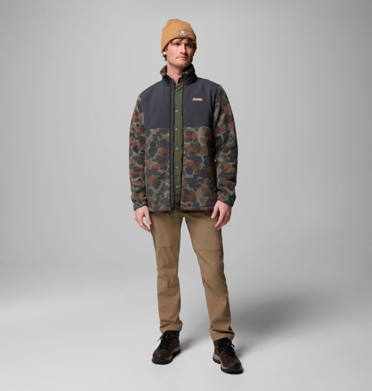 Manteau en sherpa PHG pour homme, Color: Tobacco Deltahunter Camo, Shark, image 2