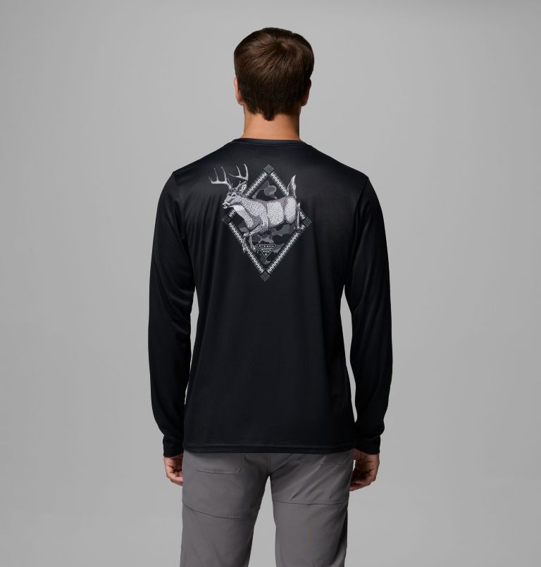 Haut à manches longues Diamond PHG Terminal Shot pour homme, Color: Black, image 3