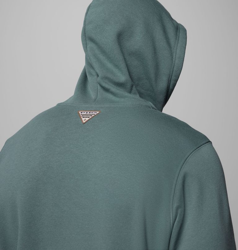 Men's PHG Topo Hunt Hoodie, Color: Pond, Niagara Topo Hunt, image 6