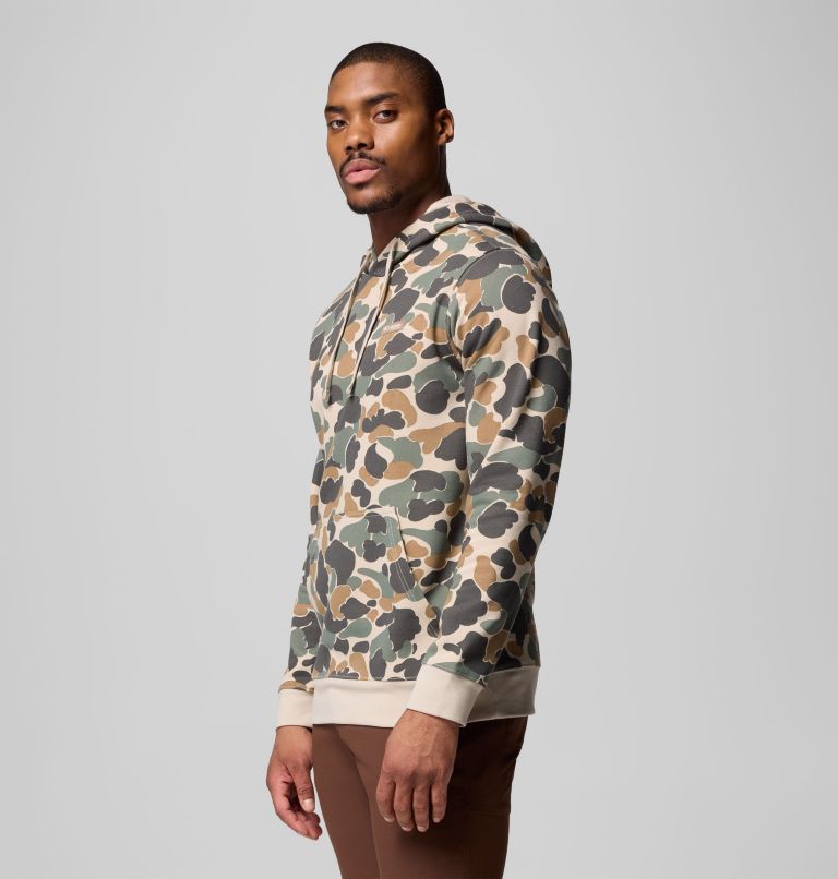 Men's PHG Camo Hoodie, Color: Fossil Deltahunter Camo, image 4