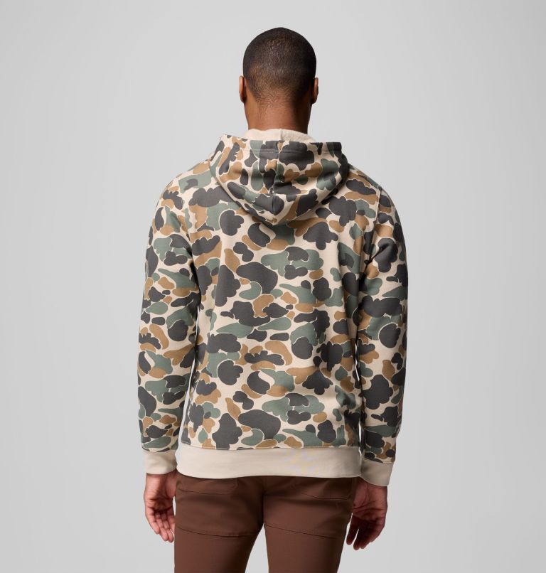 Men's PHG Camo Hoodie, Color: Fossil Deltahunter Camo, image 3