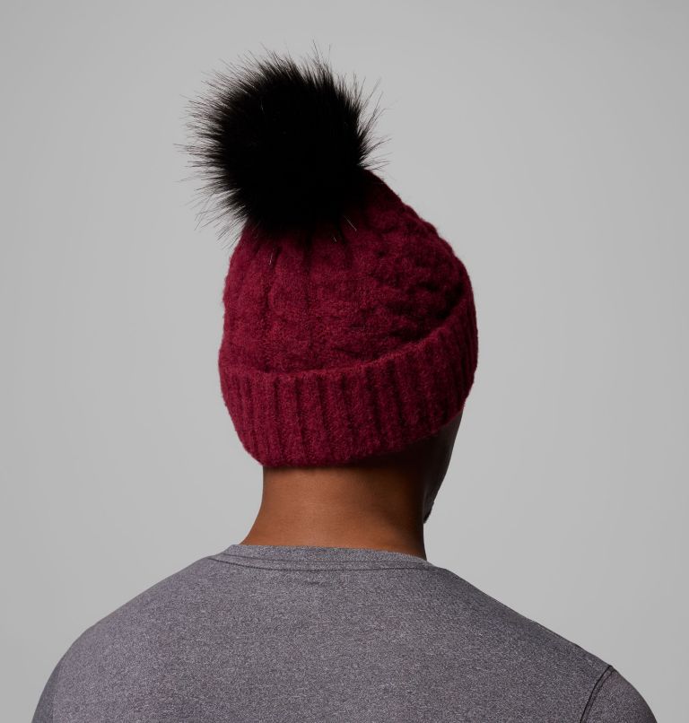 Winter Blur II Beanie, Color: Rich Wine, image 4