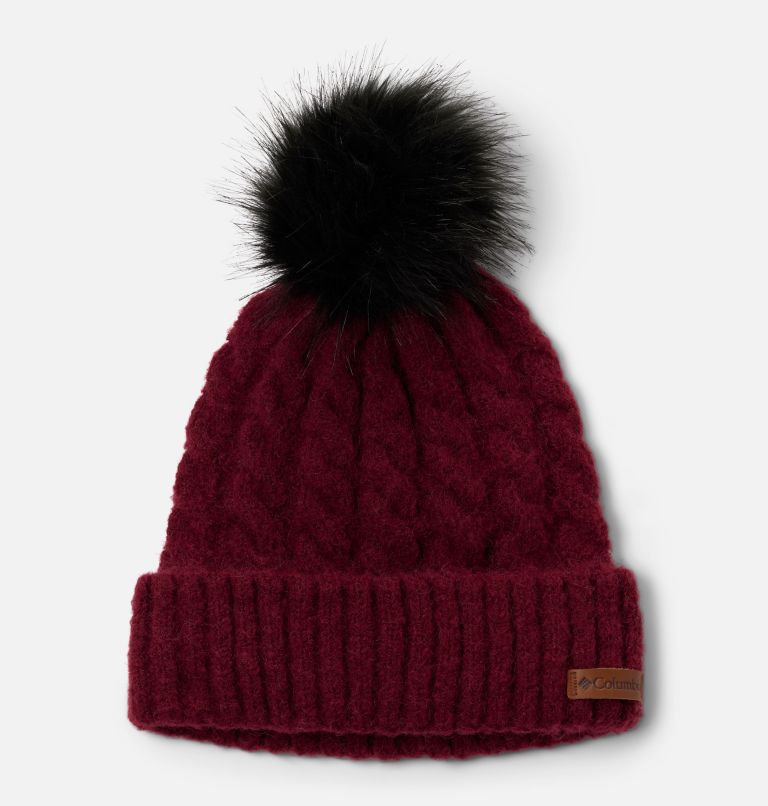 Winter Blur II Beanie, Color: Rich Wine, image 1