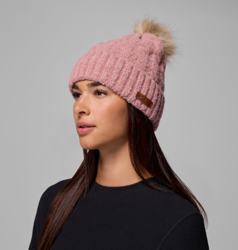 Winter Blur II Beanie, Color: Eraser Pink, image 5