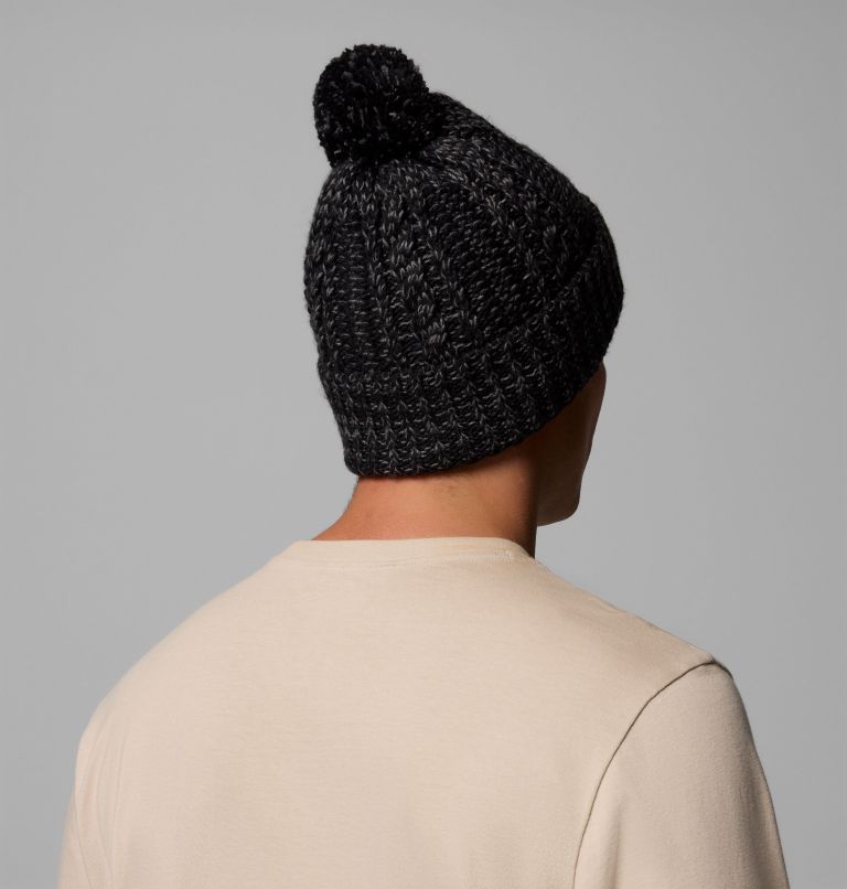 Cozy Ridge Beanie, Color: Black, City Grey Marled, image 4