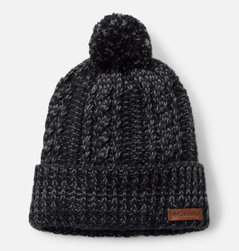 Cozy Ridge Beanie, Color: Black, City Grey Marled, image 1