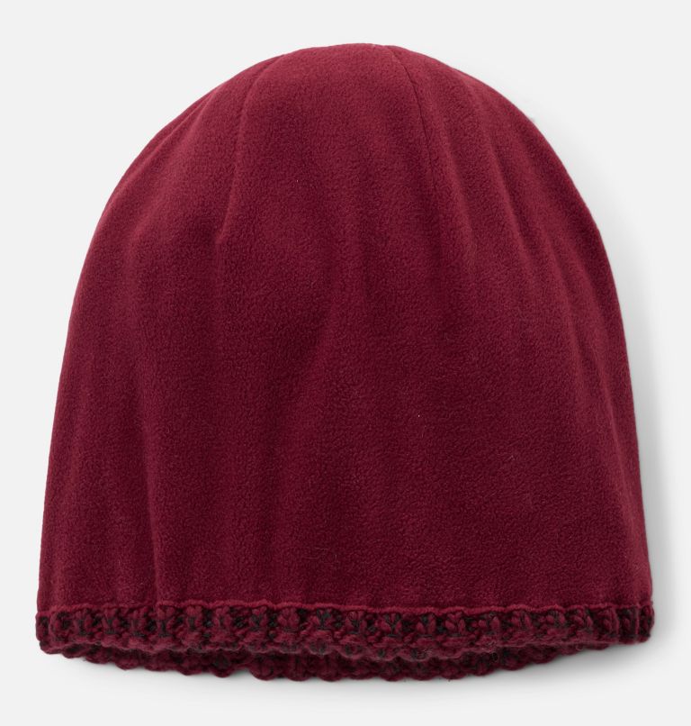 Cozy Ridge Beanie, Color: Rich Wine, Black Marled, image 2