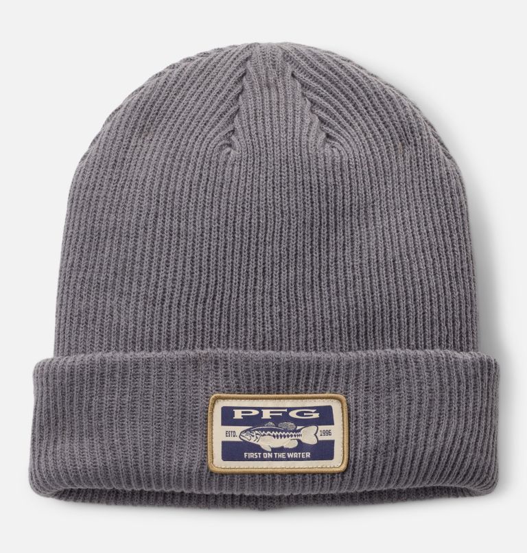 PFG Patch Beanie, Color: City Grey, Rectangle Bass, image 1