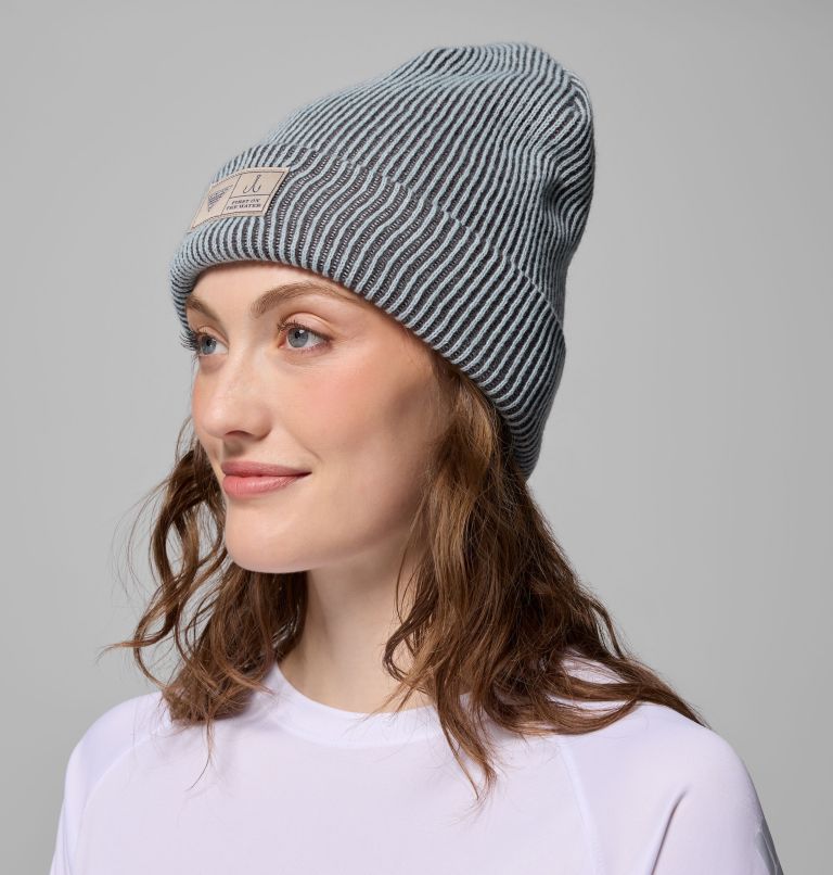 PFG Patch Beanie, Color: Crushed Blue, Shark, FOTW Box Hooks, image 5