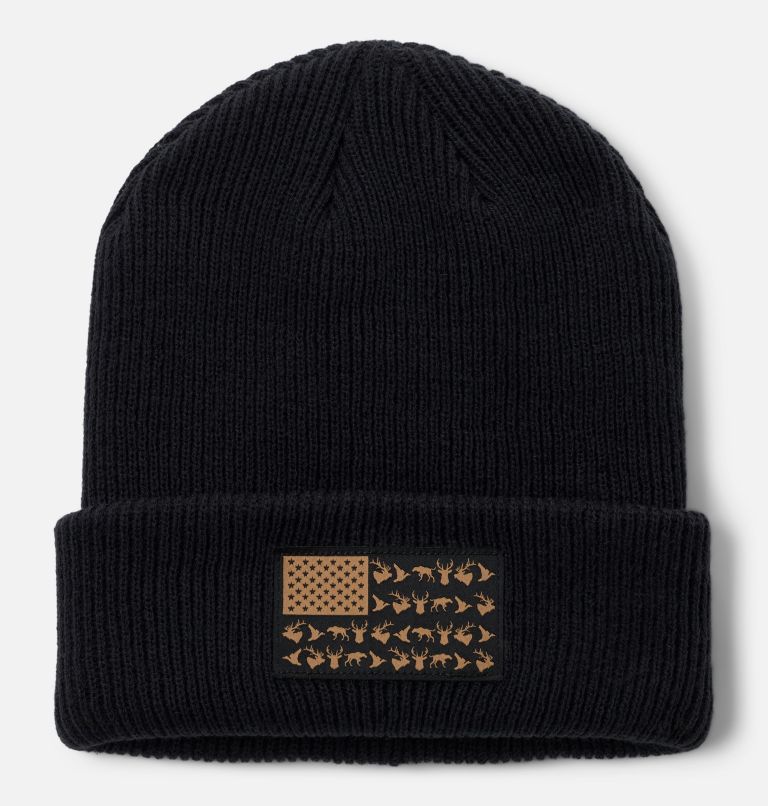 PHG Patch Beanie, Color: Black, Game Flag, image 1