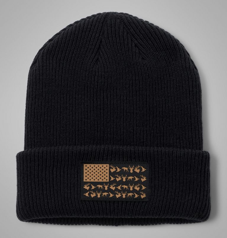 PHG Patch Beanie, Color: Black, Game Flag, image 1