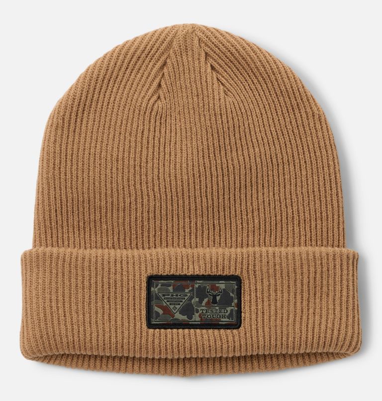 PHG Patch Beanie, Color: Sahara, Tested Tough Box Deer, image 1