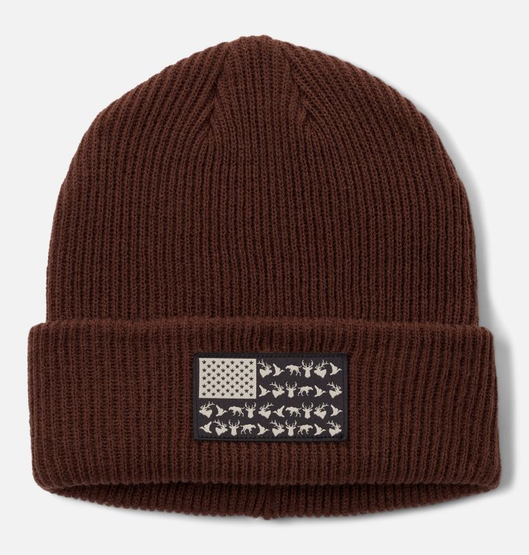 PHG Patch Beanie, Color: Tobacco, Game Flag, image 1