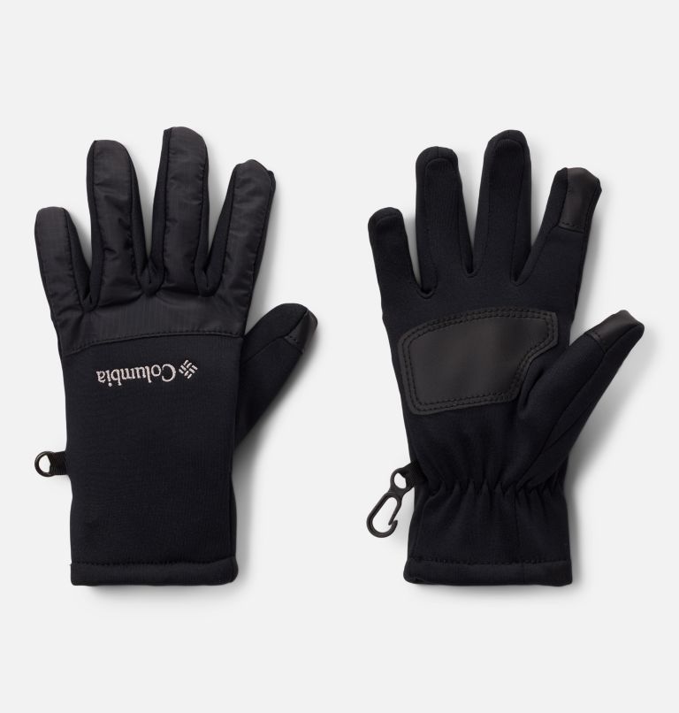 Kids' Arctic Crest Gloves, Color: Black, image 1