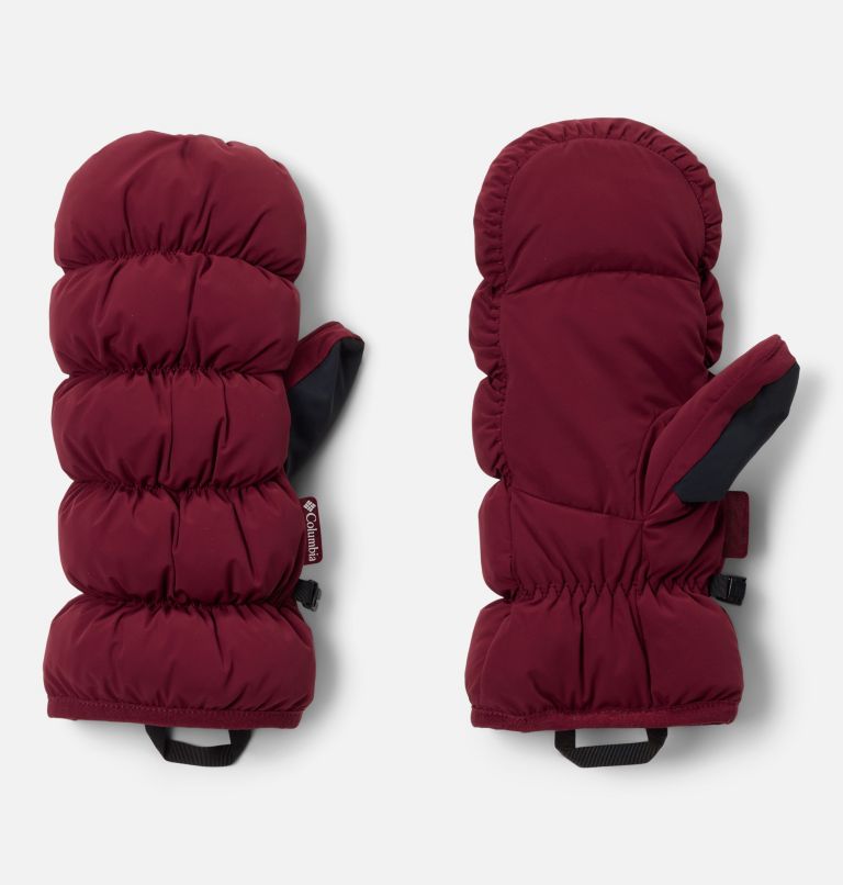 Women's Amaze Puff Mittens, Color: Rich Wine, image 1
