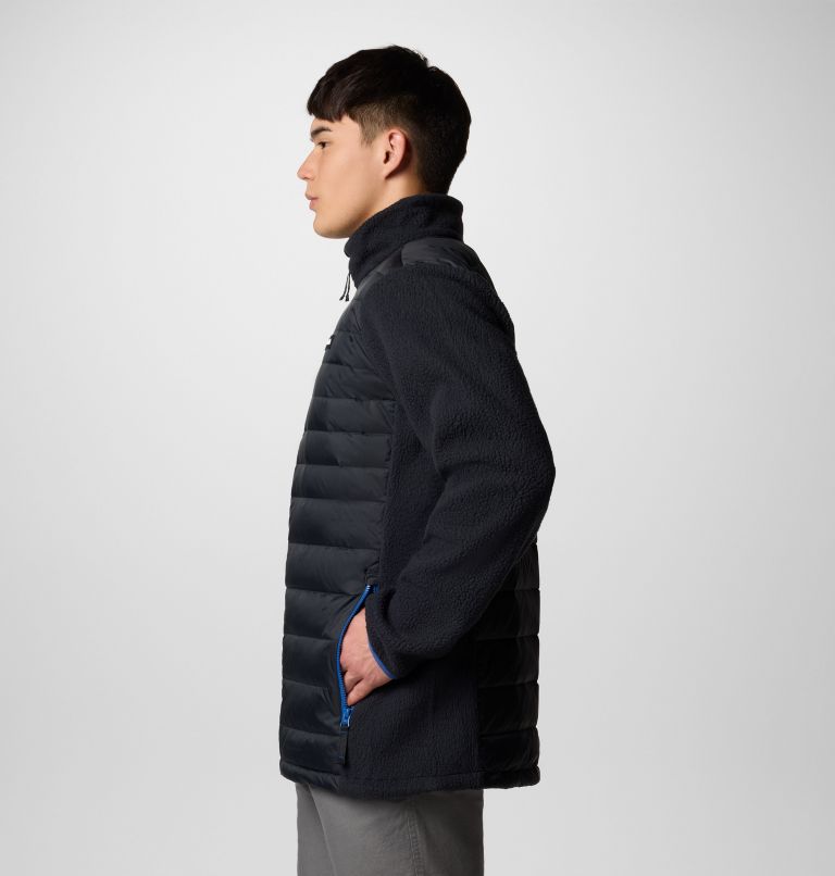 Men's Juniper Peak Hybrid Jacket, Color: Black, Black, image 4
