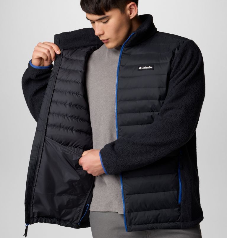 Men's Juniper Peak Hybrid Jacket, Color: Black, Black, image 6