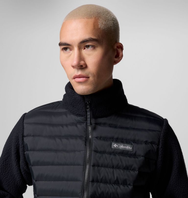 Men's Juniper Peak Hybrid Jacket, Color: Black, image 6