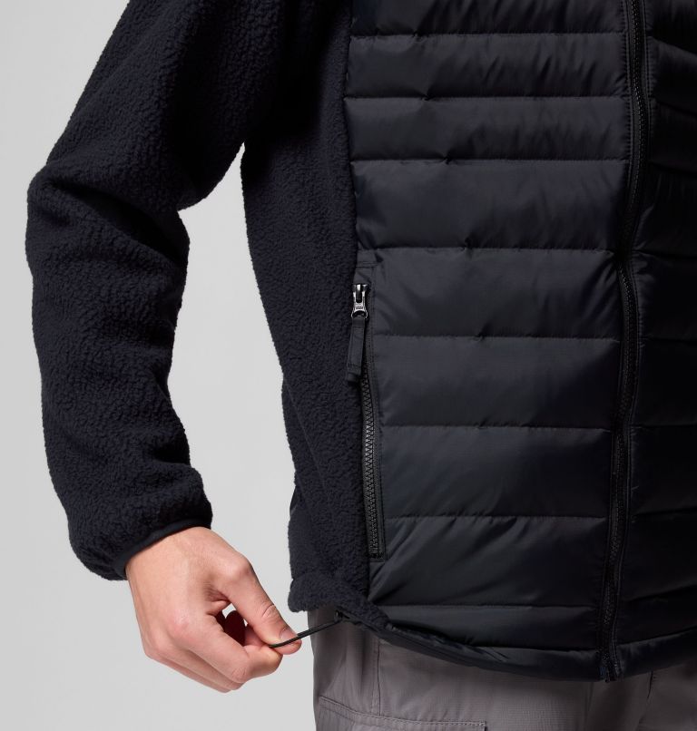 Men's Juniper Peak Hybrid Jacket, Color: Black, image 7
