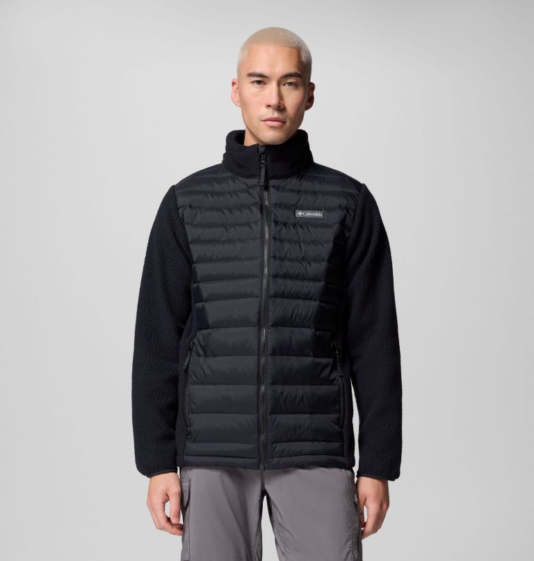 Men's Juniper Peak Hybrid Jacket, Color: Black, image 1