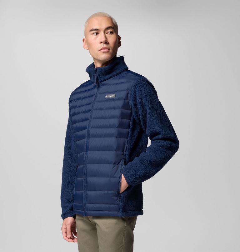 Men's Juniper Peak Hybrid Jacket, Color: Collegiate Navy, image 4