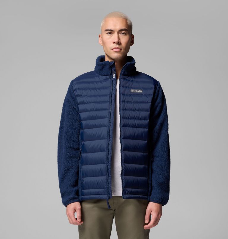 Men's Juniper Peak Hybrid Jacket, Color: Collegiate Navy, image 5
