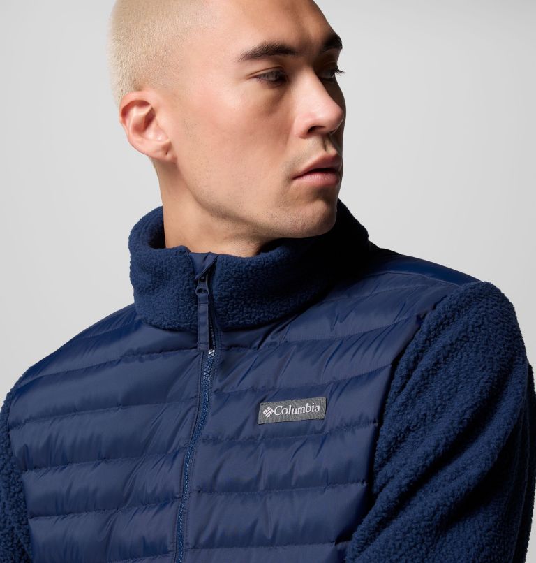 Men's Juniper Peak Hybrid Jacket, Color: Collegiate Navy, image 6
