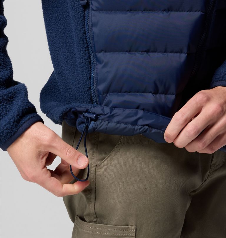 Men's Juniper Peak Hybrid Jacket, Color: Collegiate Navy, image 7