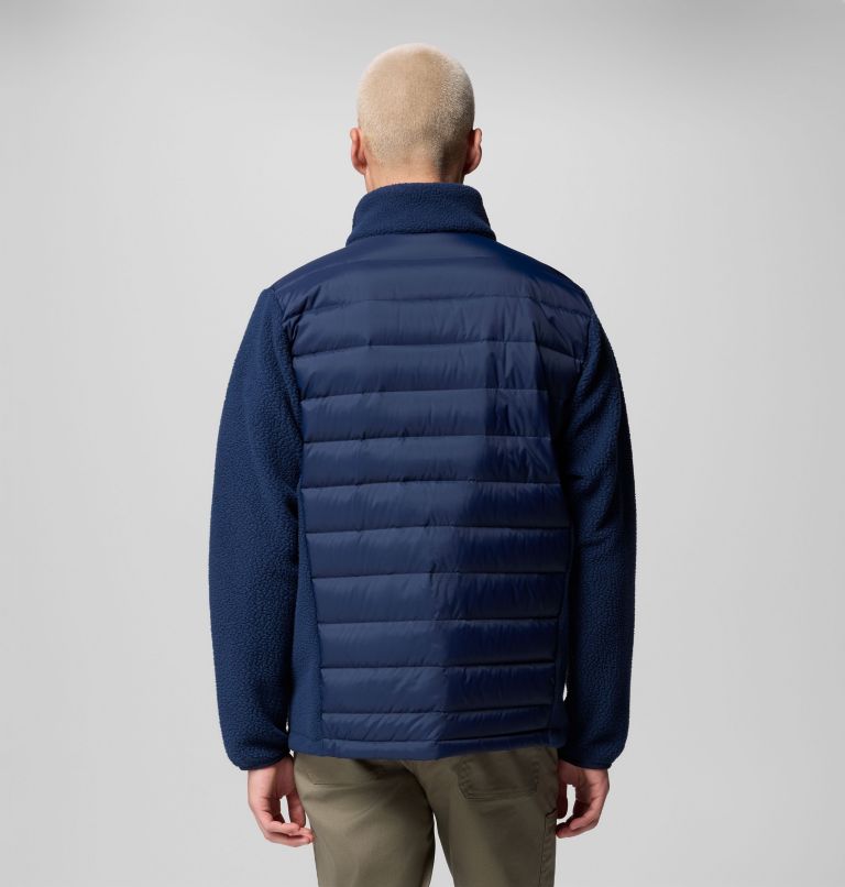 Men's Juniper Peak Hybrid Jacket, Color: Collegiate Navy, image 3