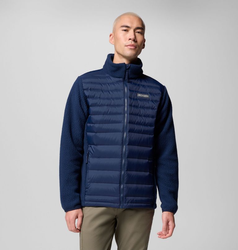 Men's Juniper Peak Hybrid Jacket, Color: Collegiate Navy, image 1