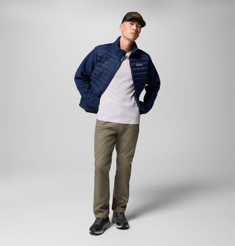 Men's Juniper Peak Hybrid Jacket, Color: Collegiate Navy, image 8