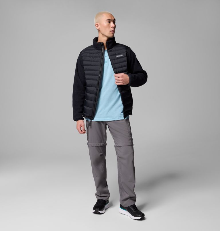 Chaqueta híbrida de plumón Juniper Peak para hombre, Color: Black, image 2