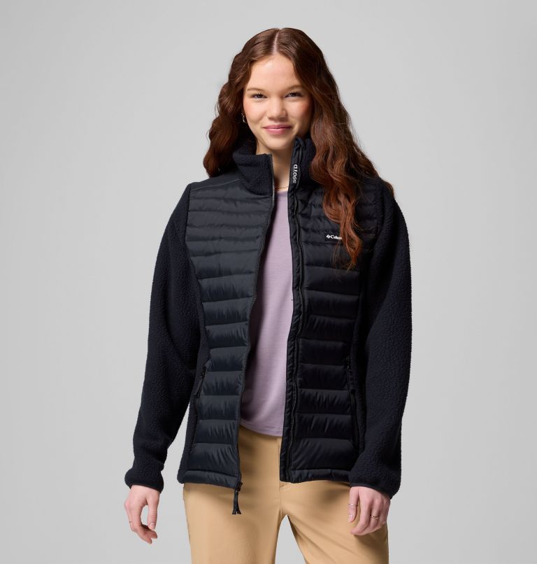 Women's Juniper Peak Hybrid Jacket, Color: Black, image 5
