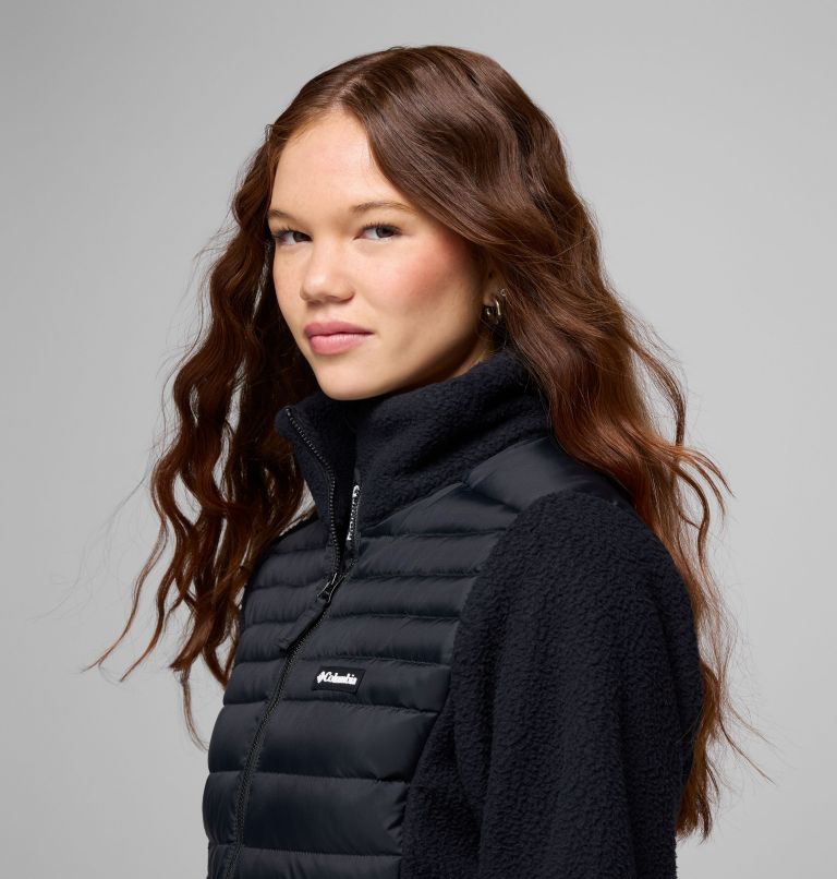 Women's Juniper Peak Hybrid Jacket, Color: Black, image 6