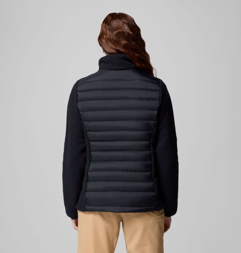 Women's Juniper Peak Hybrid Jacket, Color: Black, image 3