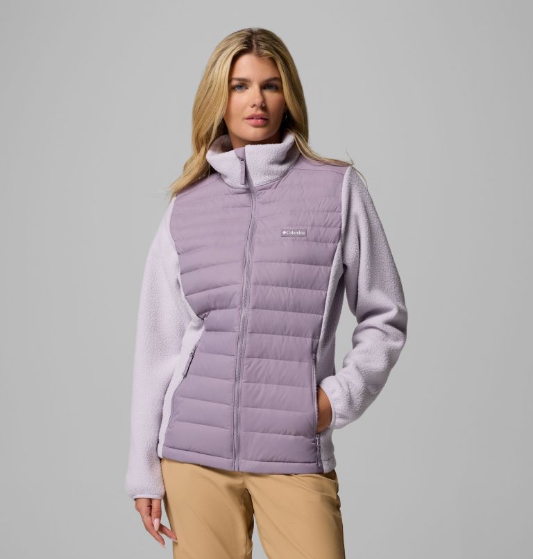 Women's Juniper Peak Hybrid Jacket, Color: Shale Purple, Lavender Pearl, image 1