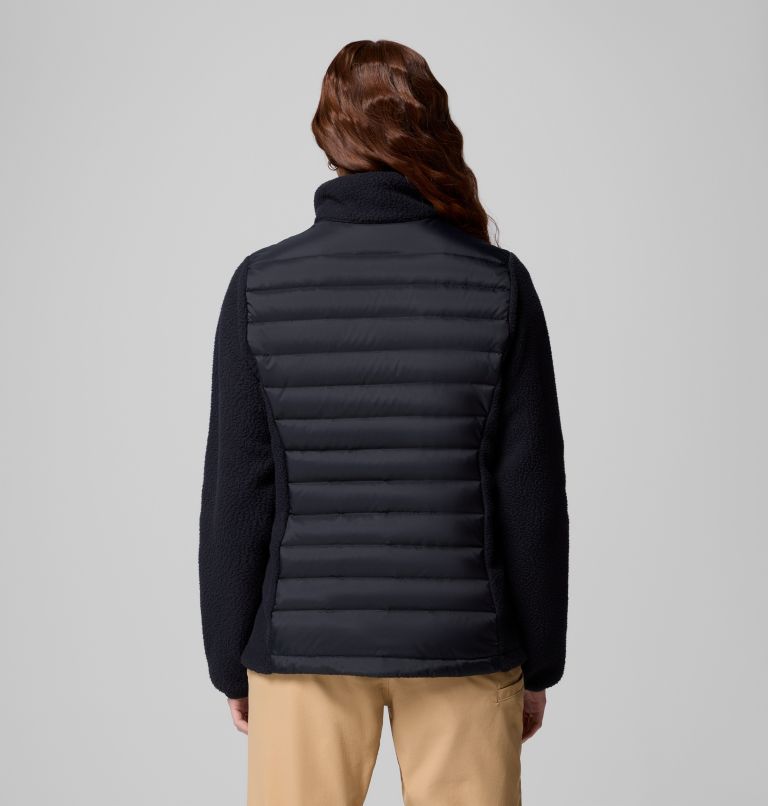 Veste en Duvet Hybride Juniper Peak Femme, Color: Black, image 3