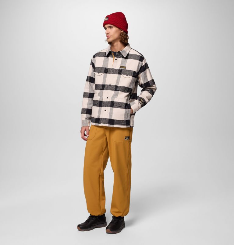 Men's High Cascades Shirt Jacket, Color: Dark Stone Tims Buffalo Plaid, image 2