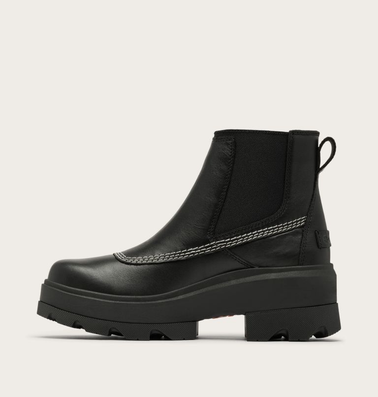 JOAN FRWD Women's Waterproof Chelsea Boot, Color: Black, Bleached Ceramic, image 3