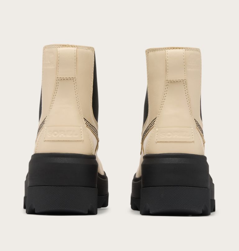 JOAN FRWD Women's Waterproof Chelsea Boot, Color: Bleached Ceramic, Black, image 2