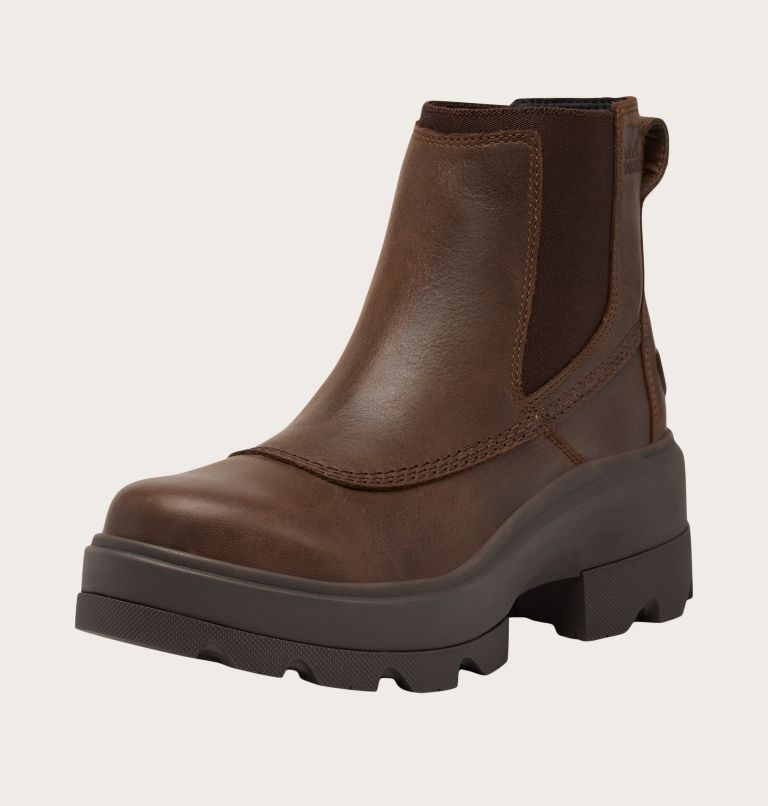JOAN FRWD Women's Waterproof Chelsea Boot, Color: Tobacco, Blackened Brown, image 7